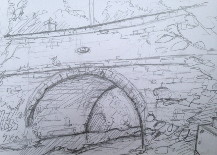 Countryside Art 'Belan, Welshpool, UK.' Thought I would start posting some drawings, now and then. Enjoy. sketchbookexplorer.com #art #drawing #sketch #pencil #illustration #travel #architecture