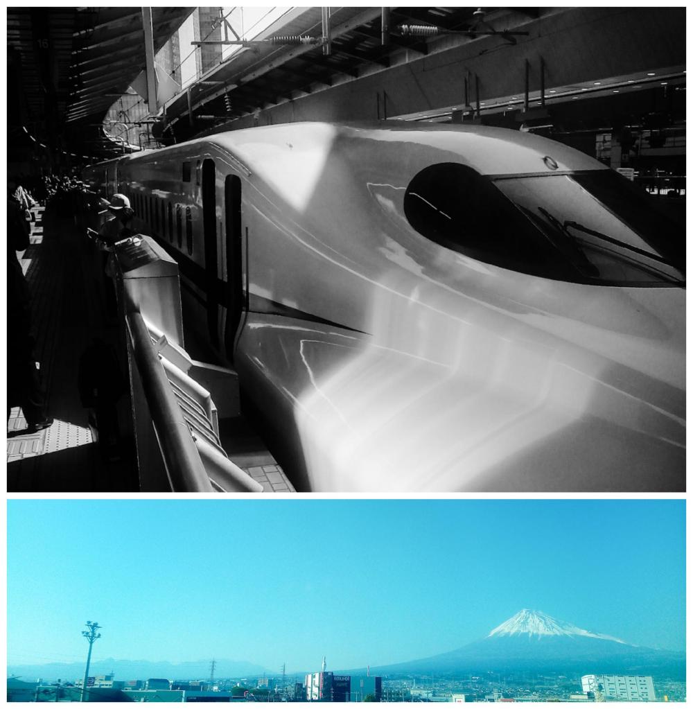 Photos of Bullet train Tokaido Shinkansen Line, Japan