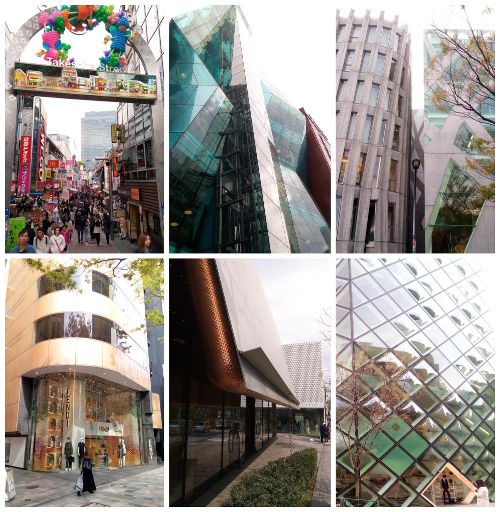 Photos of Omotesando and Takeshita Street, Tokyo