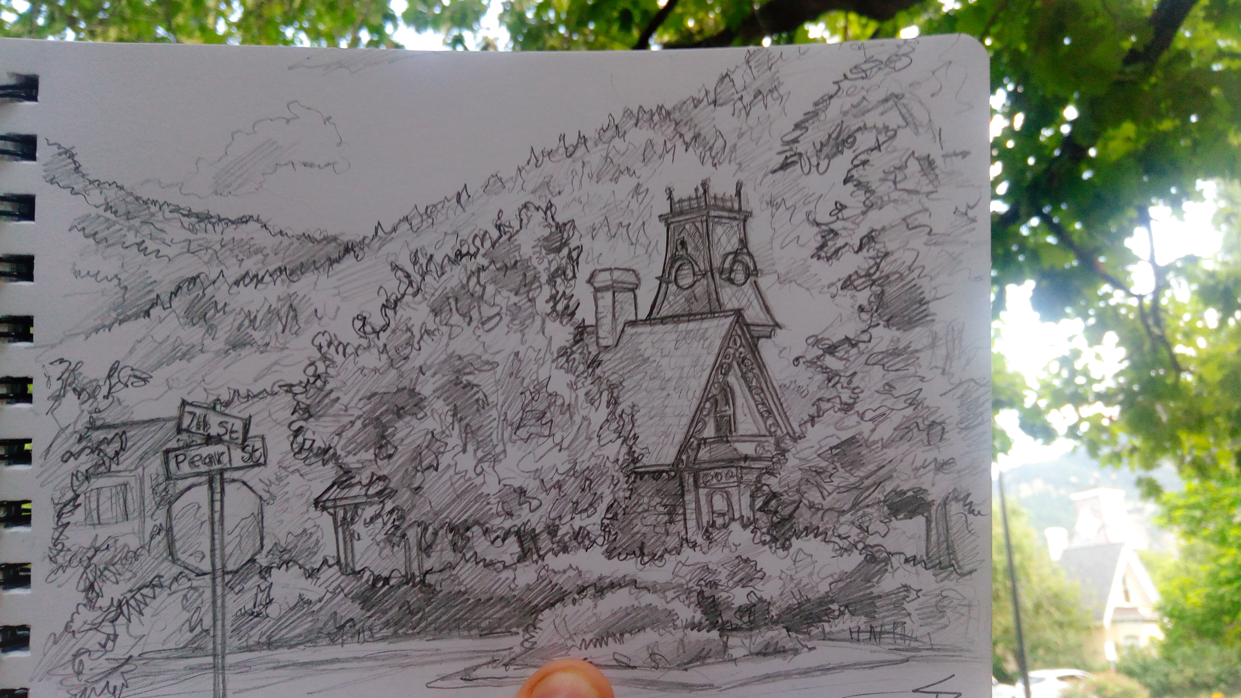 Urban Photo Art - Boulder City, Boulder, Colorado, US. ‘Pearl Street.’ I wanted to find a spot that captured how close the city sits to the edge of the Rockies. sketchbookexplorer.com @davidasutton @sketchbookexplorer Facebook.com/davidanthonysutton #boulder #colorado #bouldercity #unitedstates #USA #travel #travelblog #art #sketching #wildwest