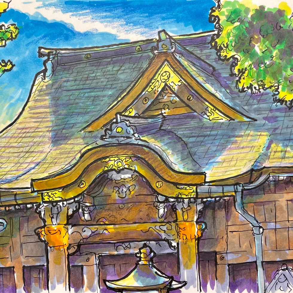 Zoshigay Kishimojin: A Sketcher's Unexpected Day (Pencil and Marker Pen)