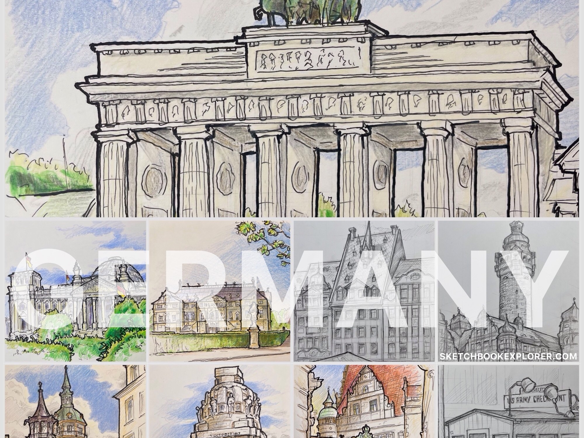 SKETCHING SERENDIPITY: A BACKPACK, A SKETCHBOOK, AND EASTERN GERMANY’S HIDDEN CORNERS