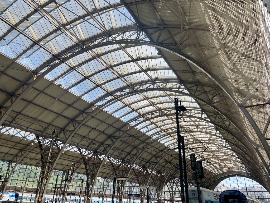 Photo of Prague's Hlavní Nádraží station