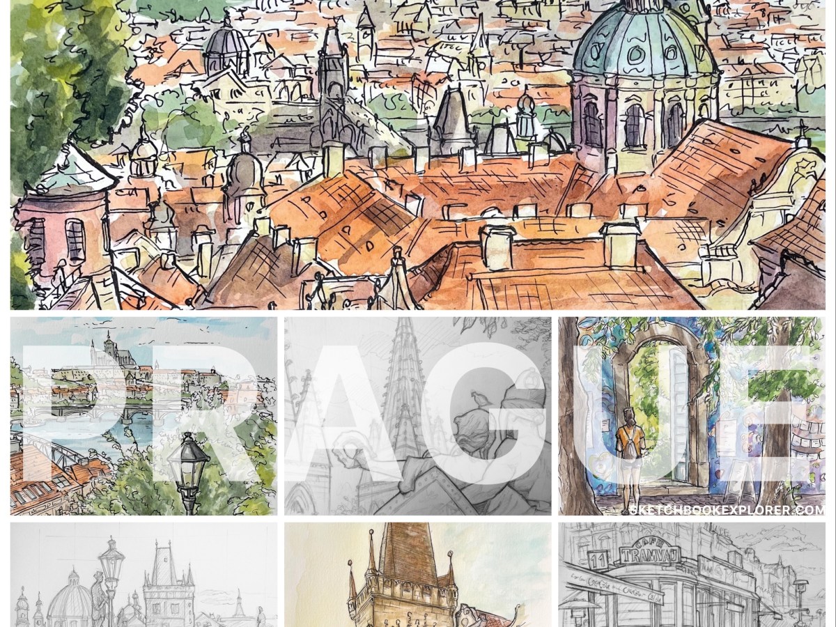 10 Prague Myths & Legends: A Sketchbook Tour for Creative Explorers
